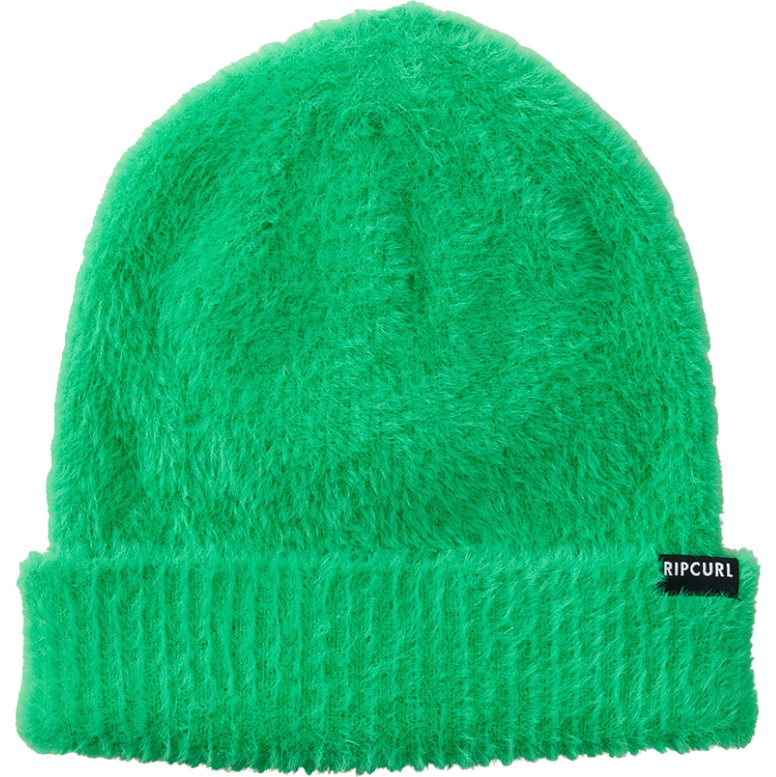 2025 Rip Curl Womens Fuzzy Reg Beanie 05OWHE - Green
